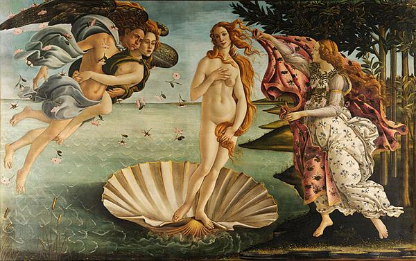 Nașterea Venerei, Botticelli