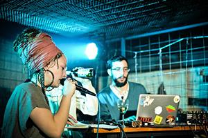 Petra Acker Mihai Vasiu Concert Rosia Montanu0103 u00EEn QuestionMark de Andrei Petrescu